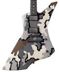 ESP James Hetfield Snakebyte Electric Guitar with Case Body View